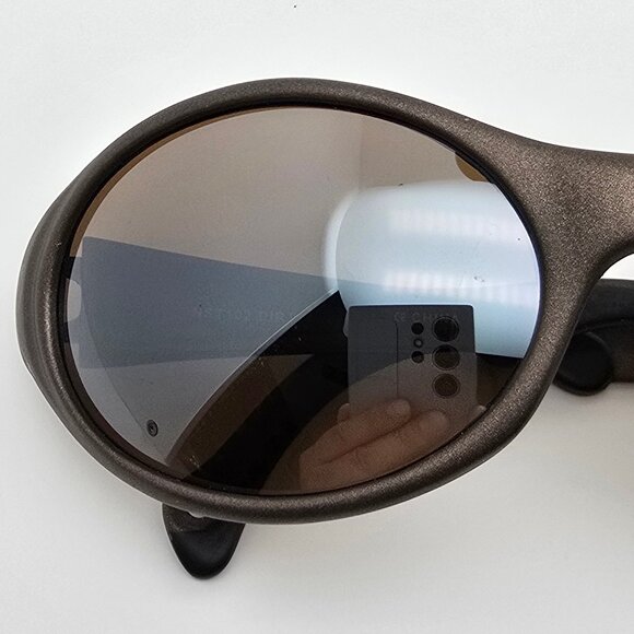 Nautica Sport Tech NST NST102 Dirt Frame Silver Mirror Lens Sunglasses 61-17-115 - Picture 12 of 12